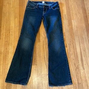 Silver Jeans Pioneer Western Glove Work Boot Cut Denim Size 30 / 33 Women's